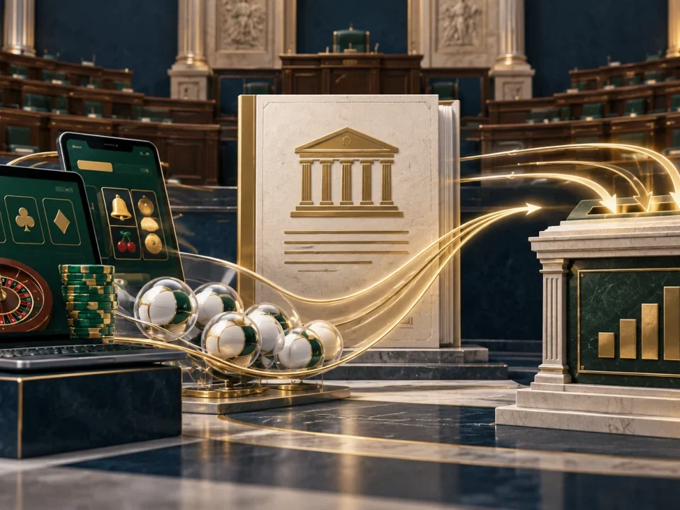 Actividad de juego online y lotería que fluye hacia un registro de finanzas públicas italiano