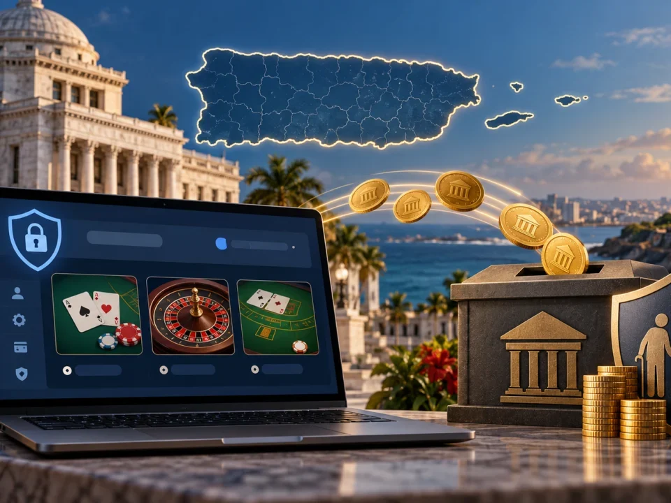 Ilustración de ingresos propuestos del juego online en Puerto Rico destinados a un fondo de pensiones públicas
