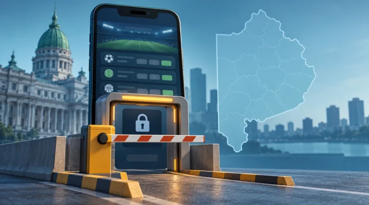 Barrera conceptual de acceso frente a una plataforma movil de apuestas