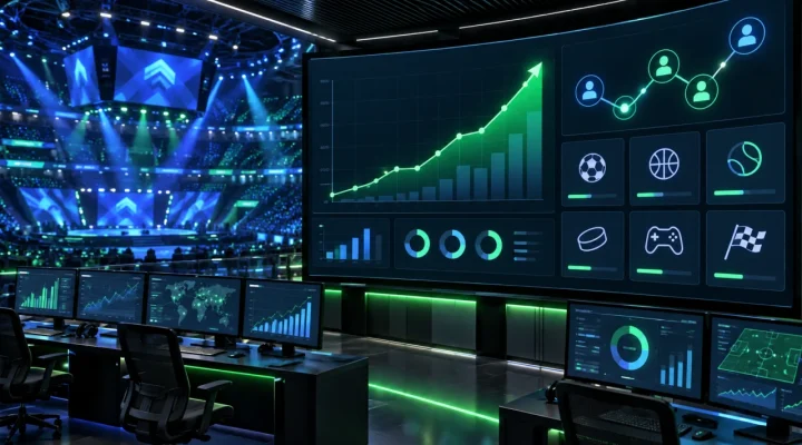 Sportsbook operations dashboard showing rising activity